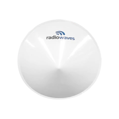 RADIOWAVES Radomo para antenas SPD4-5.9NS, SPD4-5.2NS, Dimensiones (4 ft), Reduce la carga de viento y mejora la estabilidad del enlace MOD: RD4