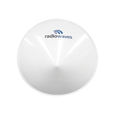 RADIOWAVES Radomo para antenas SPD4-5.9NS, SPD4-5.2NS, Dimensiones (4 ft), Reduce la carga de viento y mejora la estabilidad del enlace MOD: RD4