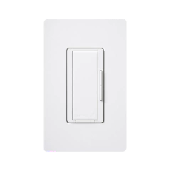 LUTRON ELECTRONICS Atenuador (dimmer) Auxiliar de pared, compañero de atenuadores multilocación. Usar en 3 vías o escalera. MOD: RDRDWH