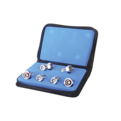 RF INDUSTRIES,LTD Kit completo de 6 adaptadores de bajo PIM, (MINI) DIN 4.1-9.5 a N. MOD: RFA-4195-01