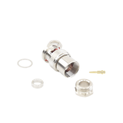 RF INDUSTRIES,LTD Conector BNC Macho de Rosca para Ensamblar en Cable RG-59/U, Níquel/ Oro/ Teflón. MOD: RFB-1701-D - buy online