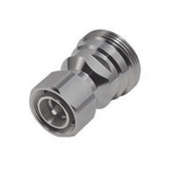 RF INDUSTRIES,LTD Adaptador en Línea de Conector DIN 7-16 Hembra a 4.3-10 Macho, Bronce Blanco/ Plata/ Teflón. MOD: RFD-1688-4