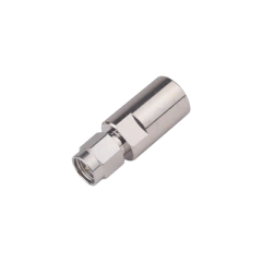 RF INDUSTRIES,LTD Adaptador en Línea de Conector FME Macho a SMA Macho, Níquel/ Oro/ Teflón. RFE-6111