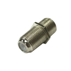 RF INDUSTRIES,LTD Adaptador Barril para 75 Ohm, de Conector F Hembra a F Hembra, Níquel/ Estaño/ Polietileno. MOD: RFF-1476