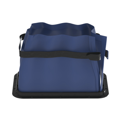 PANDUIT Accesorio de Sellado de Aire Cool Boot®, Para Entradas de Cable por Piso Falso, Con retardante de llama y disipador electrostático, de 304.8 x 203.2 mm MOD: RFG12X8SMY