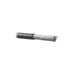 VIAKON Retazo de 40 mts de cable con blindaje de mylar aluminizada y malla doble blindaje + de 90% de cobre estañado, aislamiento de polietileno semi-sólido. MOD: RFLASH1113*40MTS