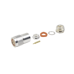 RF INDUSTRIES,LTD Conector N Macho para Cables con Conductor Central de AWG-11 ó 13, Tipo RG-8/U (BELDEN 8237), RG-213/U (8267), RG-214 (8268). MOD: RFN-1002-1S