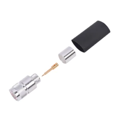 RF INDUSTRIES,LTD Conector N Macho de Anillo Plegable para 7977A (RF-600), LMR-600, CNT-600. MOD: RFN-1006-2L2