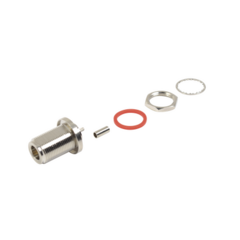 RF INDUSTRIES,LTD Conector N Hembra de Montaje Trasero/Panel (Chasis) de Anillo Plegable para ensamblar (0.130") en cables tipo RG-316/U, 84316. MOD: RFN-1022-8-B1