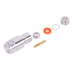 RF INDUSTRIES,LTD Conector N Hembra de Rosca para cables RG-58/U, RG-142/U. MOD: RFN-1025-1