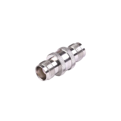 RF INDUSTRIES,LTD Adaptador Barril en Línea de Conector TNC Hembra a TNC Hembra, Níquel/ Oro/ Teflón. MOD: RFT-1225