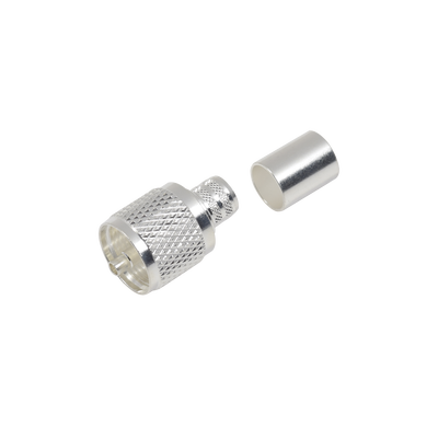RF INDUSTRIES,LTD Conector UHF macho (PL-259) de anillo plegable para RG-8, BELDEN 8237, RG-213/U, 8267. MOD: RFU-507