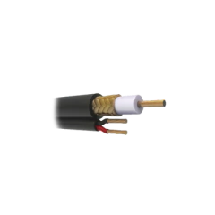 VIAKON Cable Coaxial RG59 Siamés, HECHO EN MÉXICO, Optimizado para HD. Aplicación para interior, Retazo de 15 Metros MOD: RG59V*15MTS - buy online