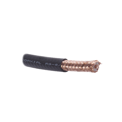 VIAKON Cable Coaxial RG8, 50 OHMS, 4.1DB, 100% Cobre, Hecho en México, Retazo de 60 Metros MOD: RG8USYS*60MTS