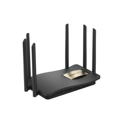 RUIJIE Home Router inalámbrico MESH WI-FI 5 2x2 doble banda 1 puerto WAN Gigabit y 4 puertos LAN Gigabit, hasta 1,267 Mbps. RG-EW1200GPRO