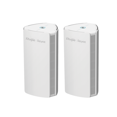 RUIJIE Home Router inalámbrico MESH WI-FI 6 4x4 doble banda 1 puerto WAN Gigabit y 4 puertos LAN Gigabit RG-M18(2PACK)