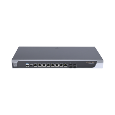 RUIJIE Router Core Administrable Cloud 8 Puertos Gigabit y 2 Puertos SFP hasta 500 Clientes MOD: RG-NBR6205-E
