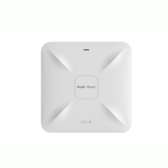 RUIJIE Punto de acceso Wi-Fi 6 para interior en techo, hasta 512 usuarios y 1.7 Gbps, doble banda 802.11ax MU-MIMO 2x2 RG-RAP2260(G) - buy online