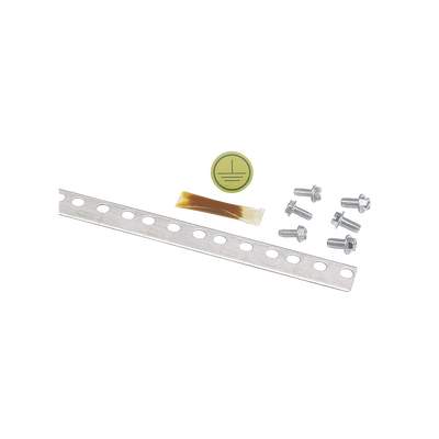 PANDUIT Kit de 10 Piezas de Barra Vertical para Tierra Física, de 2m de Largo, para Montaje en Rack MOD: RGS134-10-1Y