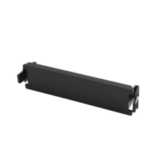 SIEMON Placa adaptadora Quick-Pack, Ciega, Color Negro MOD: RIC-F-BLNK-01