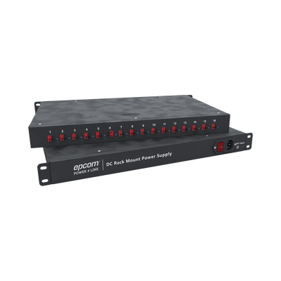EPCOM POWERLINE FUENTE DE ALIMENTACIÓN EN RACK 12 VCC A 20 AMPER RK-12DC-20A