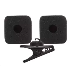 Shure RK379 Kit de repuesto con clip y paravientos para micrófono SM31FH - Compatible con modelos de diadema - Duradero y de alta calidad