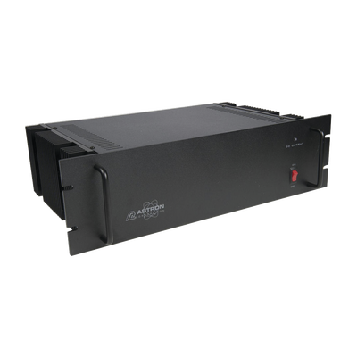 ASTRON Fuente de poder Astron de 50A regulada para instalación en rack , Ent:105-125Vca, Sal:13.8Vcc , con circuito de respaldo MOD: RM50ABB