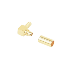 RF INDUSTRIES,LTD Conector MMCX Macho en A/R de Anillo Plegable para RG-174/U, BELDEN 8216, Oro/ Oro/ Teflón. MOD: RMX-9010-1B - buy online