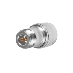 RF INDUSTRIES,LTD Adaptador en Línea, de Conector N Hembra Inverso a N Macho, Níquel/ Oro/ Teflón. MOD: RP-1015