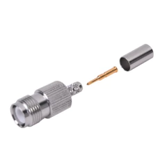 RF INDUSTRIES,LTD Conector TNC Hembra Inverso para cable RG-142/U. RP-1216-C1