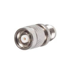 RF INDUSTRIES,LTD Adaptador en Línea, de Conector TNC Macho Inverso a TNC Hembra, Nquel/ Oro/ Teflón. RP-1223