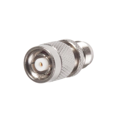 RF INDUSTRIES,LTD Adaptador en Línea, de Conector TNC Macho Inverso a TNC Hembra, Nquel/ Oro/ Teflón. RP-1223