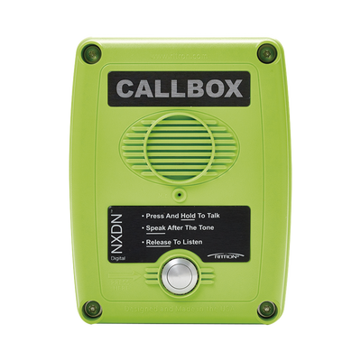 RITRON Callbox Digital NXDN, Intercomunicador Inalámbrico UHF 450-470MHZ, Color Verde MOD: RQX417NX