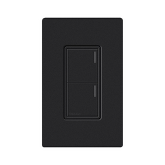 LUTRON ELECTRONICS (RadioRa3) Botonera Sunnata Negro 2 escenas para Radio RA3, programe escenas diferentes en cada botón. MOD: RRSTW2BMN