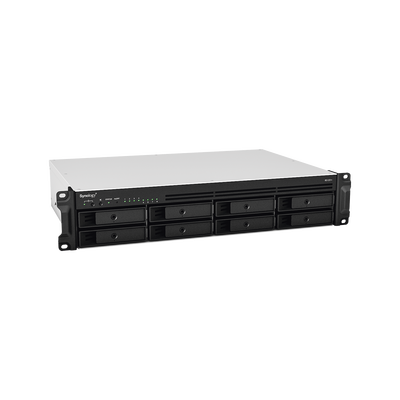 SYNOLOGY Servidor Nas para rack de 8 bahías / Hasta 192 TB MOD: RS1221PLUS