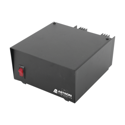 ASTRON Fuente de poder Astron| Salidas 13.8Vcc, 20A | Lineal Regulada con Circuito Cargador de Baterías. MOD: RS-20ABB