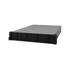 SYNOLOGY Servidor NAS para rack de 12 bahías / Expandible a 24 bahías / Hasta 288 TB / Doble fuente de poder MOD: RS2418RPPLUS
