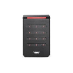 HID Lector con Teclado Capacitivo SIGNO R40 Multitecnologia/ 40KNKS-01-00001H/ Garantia de Por Vida/ Pigtail/Wiegand & OSDP/Mullion MOD: RS40KS