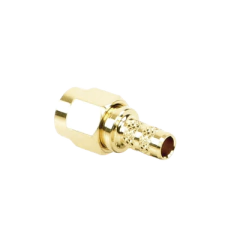 RF INDUSTRIES,LTD Conector SMA Macho de Anillo Plegable para Cable RG-58/U, Oro/Oro/Teflón. MOD: RSA-3000-1C - buy online