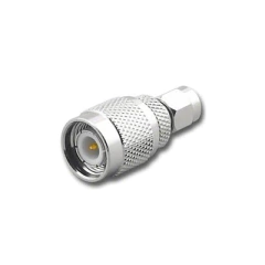RF INDUSTRIES,LTD Adaptador en Línea, de Conector SMA Macho a TNC Macho, Níquel/ Oro/ Teflón. MOD: RSA-3454