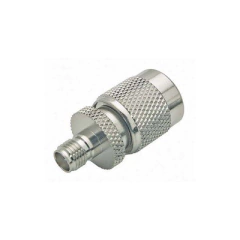 RF INDUSTRIES,LTD Adaptador en Línea, de Conector SMA Hembra a TNC Macho, Níquel/ Oro/ Teflón. RSA-3472