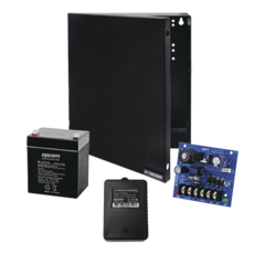 EPCOM POWERLINE Kit con fuente ALTRONIX con salida de 12 Vcc a 2.5 Amper, incluye transformador y batería de 4.5 Amper MOD: RT1640SMP3PL4
