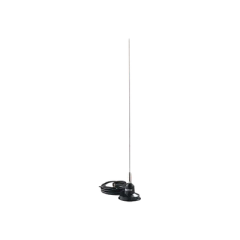 HUSTLER Antena VHF Móvil Con Montaje Magnético y Conector UHF Macho, 148-174 MHz MOD: RUM-150