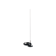 HUSTLER Antena Móvil VHF Con Montaje Magnético y Conector BNC Macho, 148-174 MHz MOD: RUM-150B