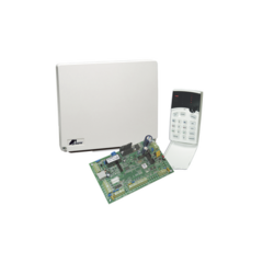 CROW Kit de Alarma Runner4/8, incluye teclado de leds y Gabinete MOD: RUNNER-4/8-NTB