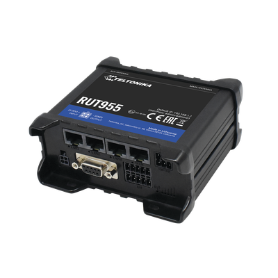 Teltonika Router LTE Profesional, 4 Puertos Ethernet, RS232, RS485, WiFi 802.11b/g/n, Interface Amigable, Bandas B1, B2, B3, B4, B5, B7, B8, B28 RUT955
