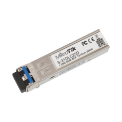 MIKROTIK Transceptor MiniGbic SFP 1.25G LC Duplex para fibra Mono Modo 20 KM MOD: S-31DLC20D