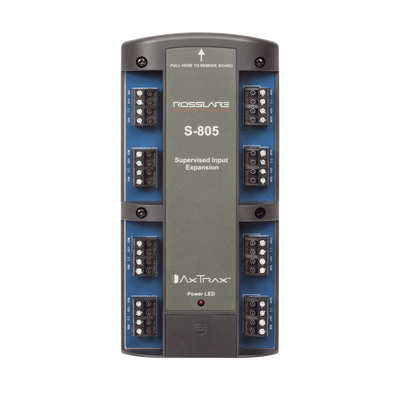 ROSSLARE SECURITY PRODUCTS Tarjeta de expansion para 16 entradas supervisadas para AC825 MOD: S-805