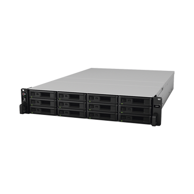SYNOLOGY Servidor NAS para rack de 12 bahías / Expandible hasta 180 bahías / Hasta 1,536 TB MOD: SA3400