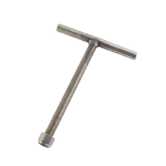 SYSCOM TOWERS Ancla de Varilla Roscada 3/4" x 10", acero inoxidable MOD: SAB-45G